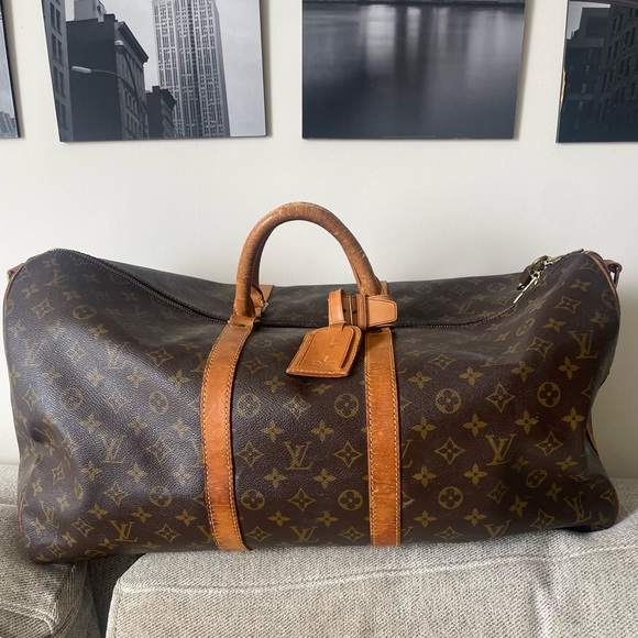 Pre loved ❤️LOUIS VUITTON Monogram Bandoliere 55 - Picture 3 of 9
